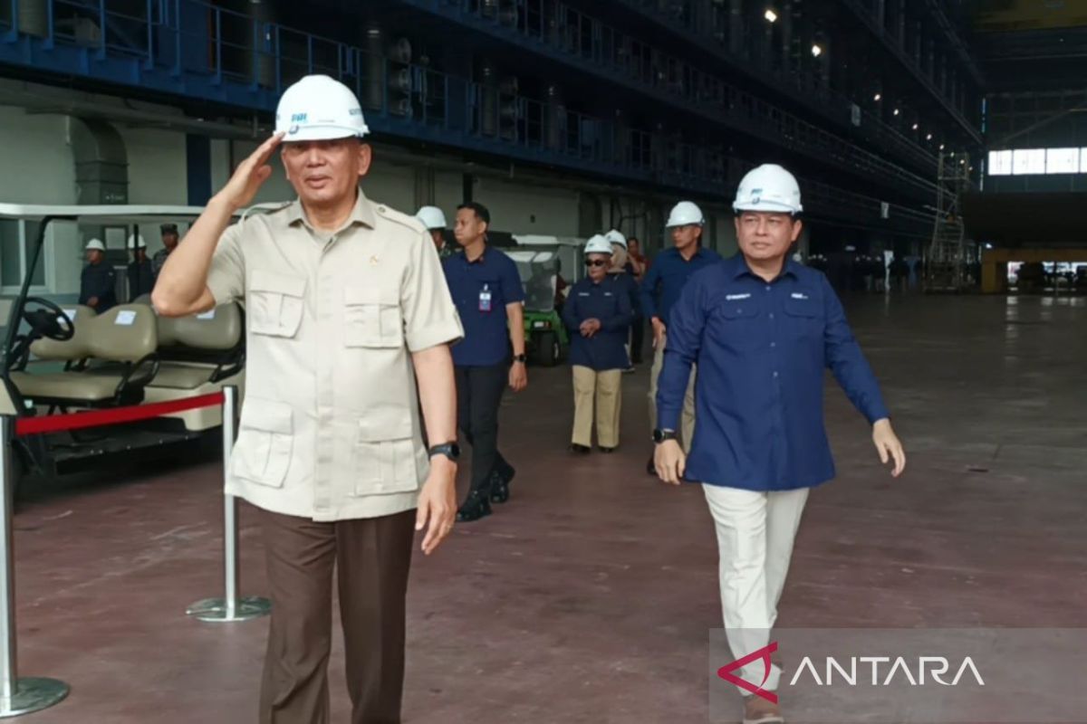 Menhan targetkan dua unit Fregat Merah Putih beroperasi akhir 2025