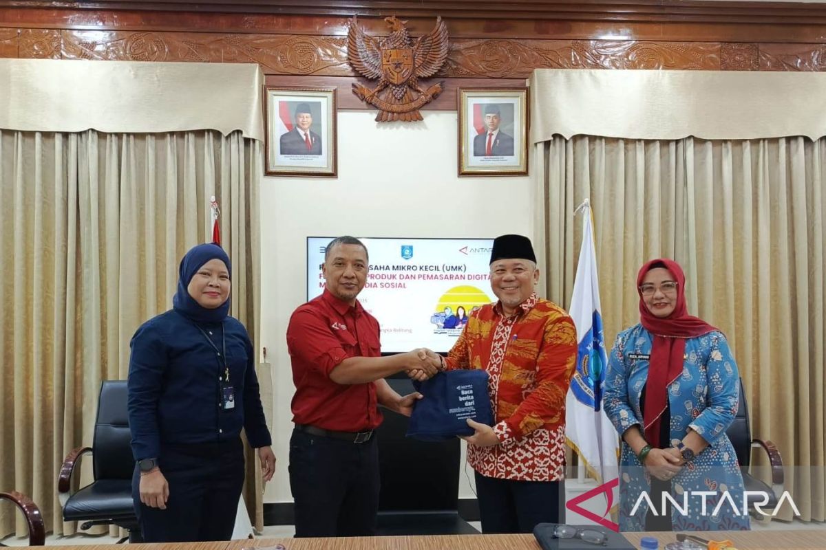 LKBN ANTARA latih UMKM Babel fotografi dan pemasaran digital