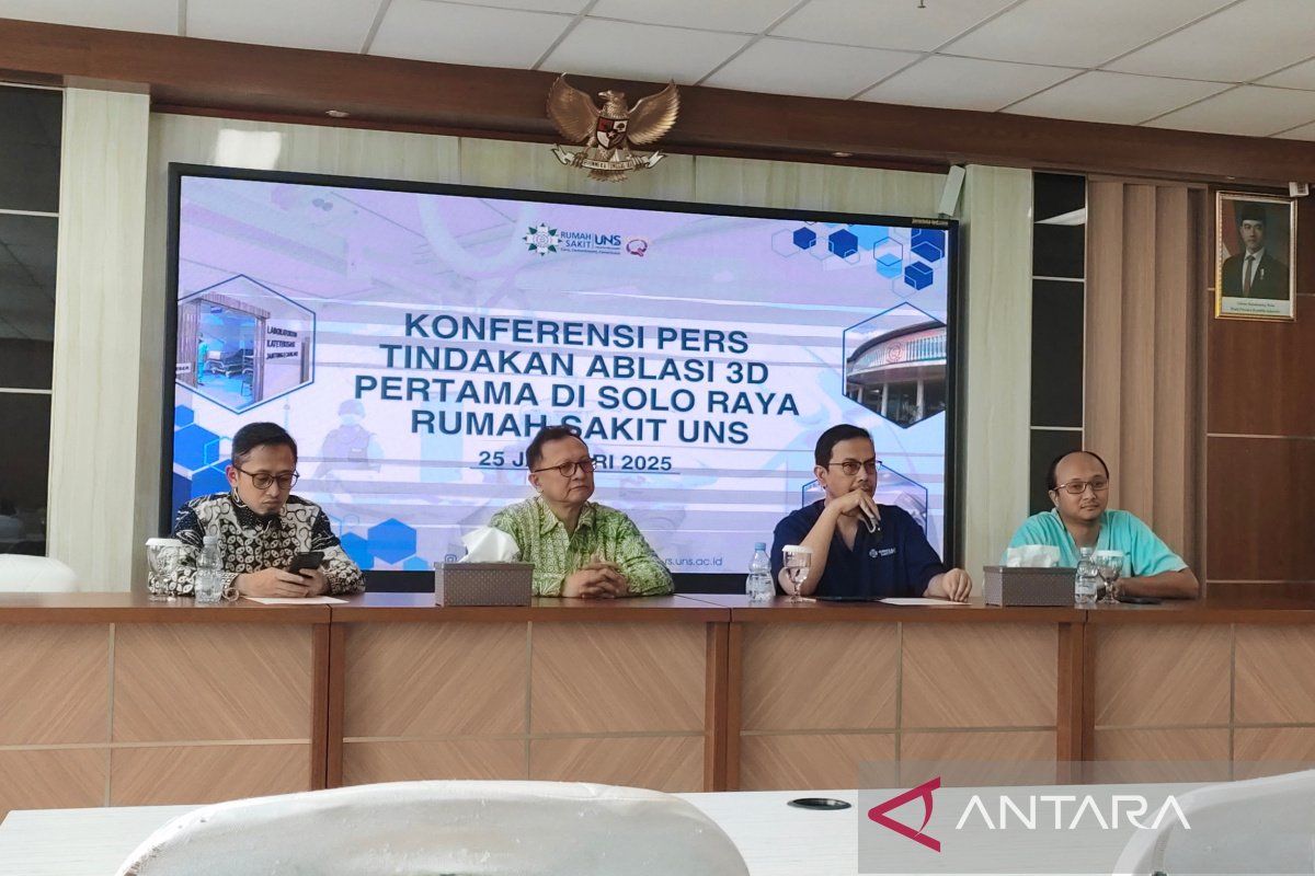 RS UNS Surakarta sukses lakukan ablasi jantung 3D pertama