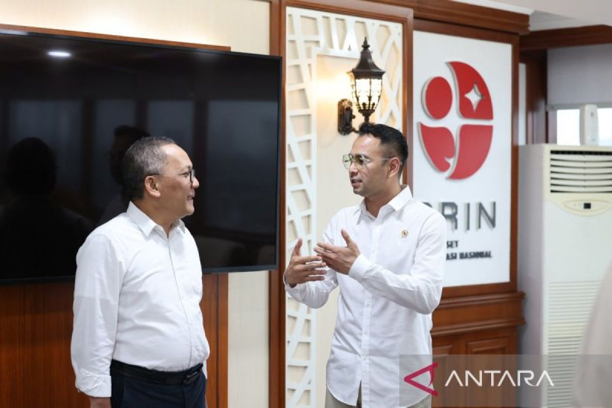 BRIN-Raffi Ahmad bekerja sama sosialisasikan riset kepada anak muda