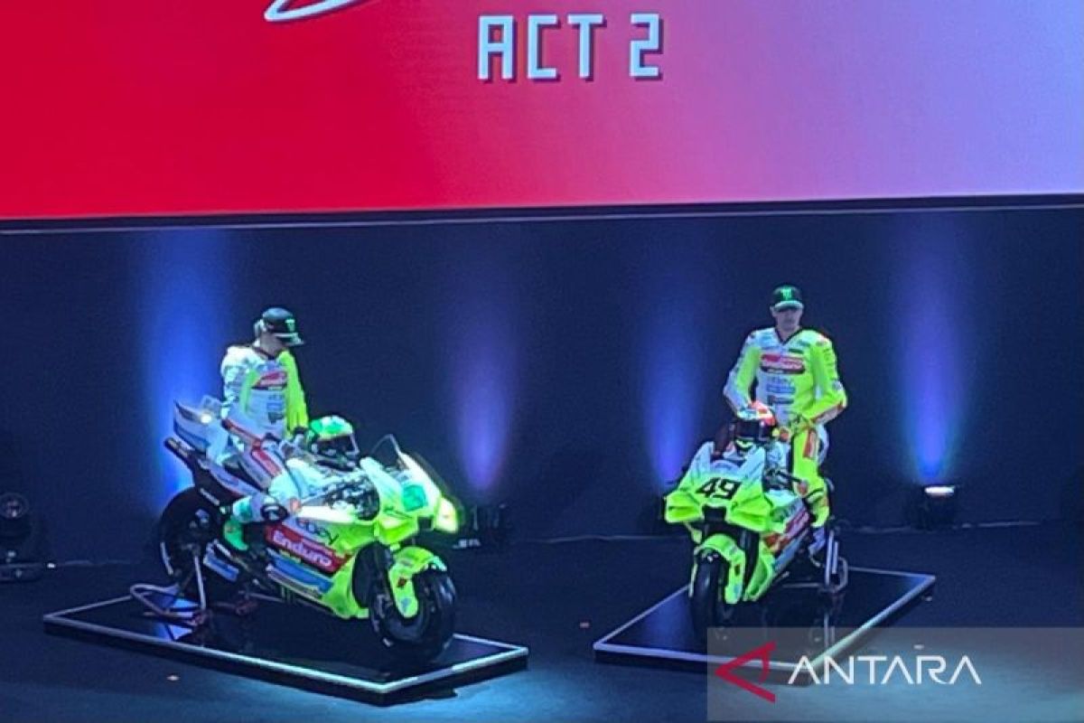 Pertamina Enduro VR46 Racing Team luncurkan livery MotoGP 2025