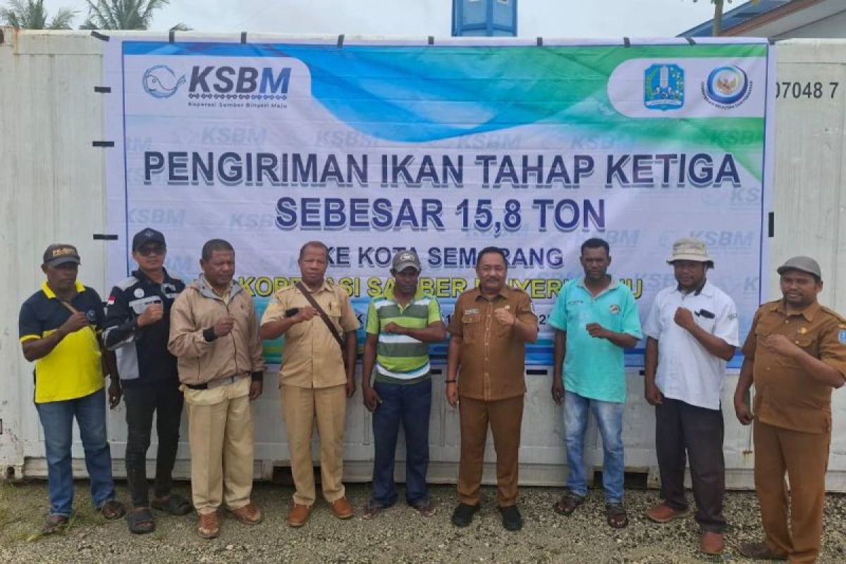 KKP sebut Kalamo Biak kirim 15,8 ton ikan segar ke Jawa