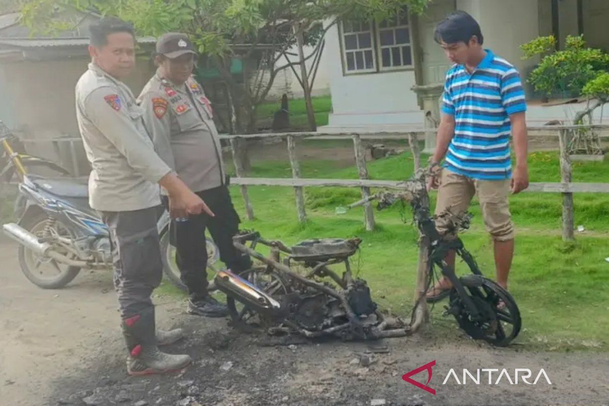 Polres Sumenep jerat pasal berlapis pelaku pembakaran sepeda motor guru