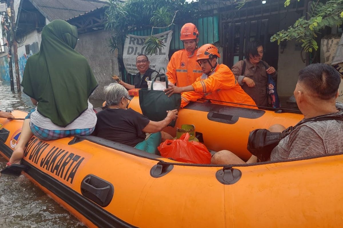 Puluhan kelurahan di Jakbar terdampak banjir