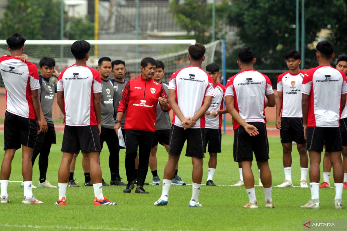 Indonesia tertinggal 0-1 dari Iran pada babak pertama