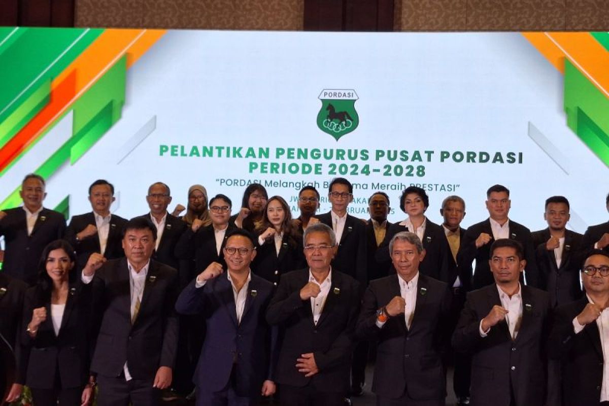 Susunan pengurus PP Pordasi 2024-2028: Ketum Aryo, Sekjen Adinda