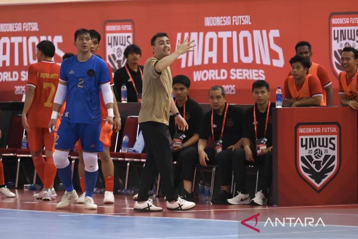 Hector Souto puas performa timnas futsal di 4 Nations World Series