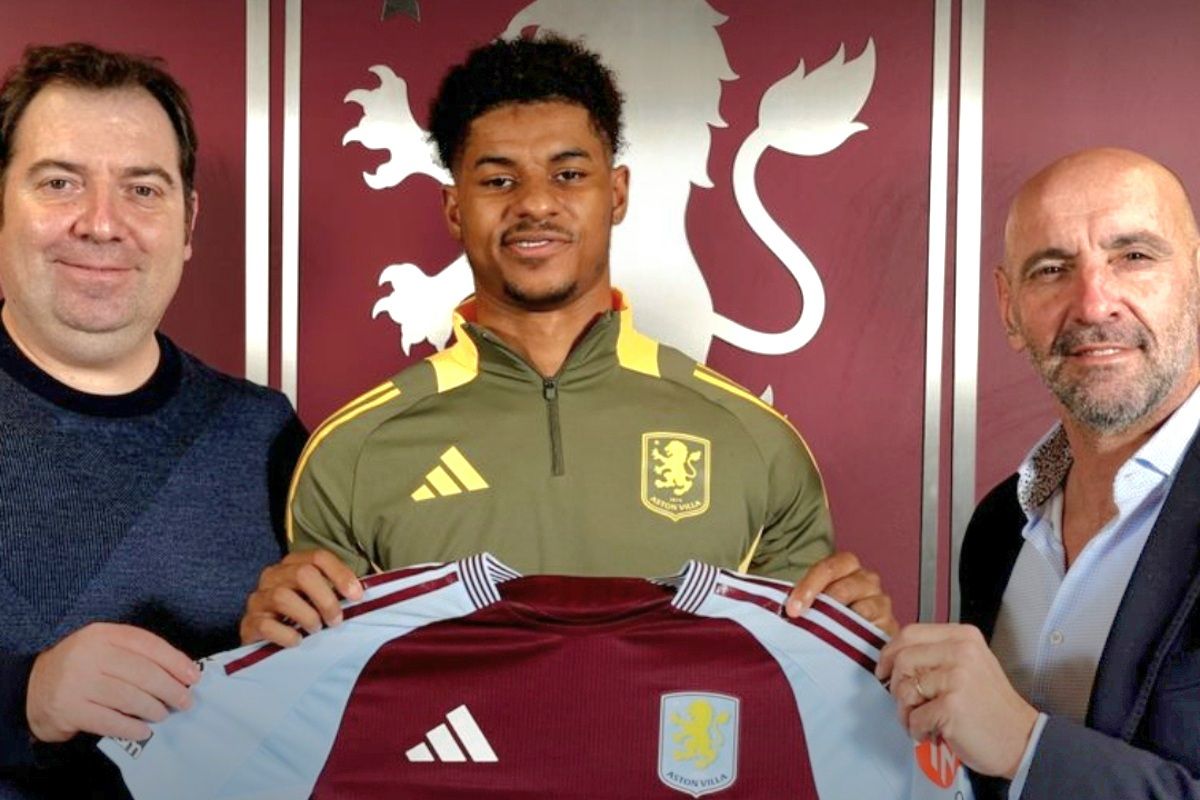 Aston Villa resmi pinjam Rashford dari Manchester United