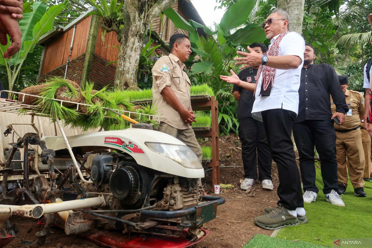 Menko Bidang Pangan dialog dengan petani