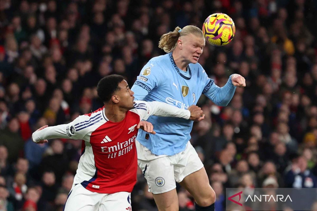 Liga Inggris : Arsenal hajar Manchester City 5-1