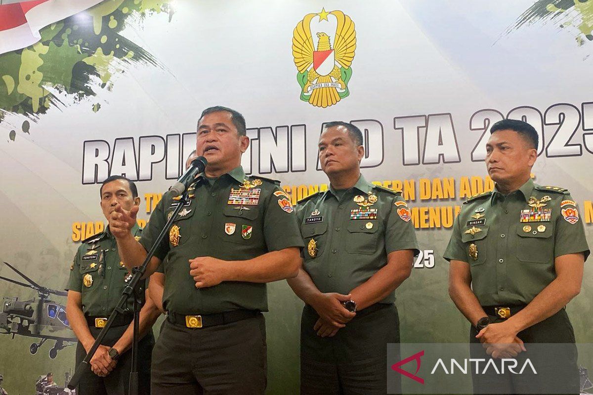 KSAD: Hasil tani dikelola TNI AD bisa dipakai untuk kebutuhan MBG