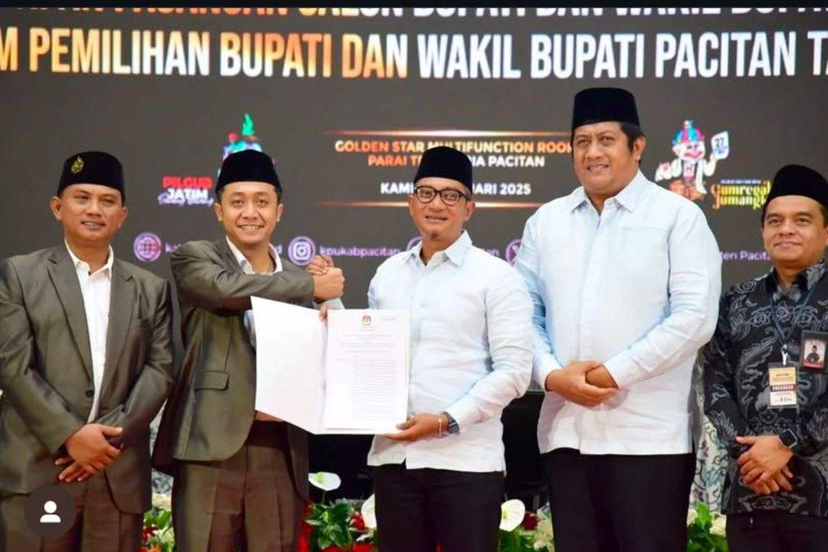 KPU Pacitan beri respon penundaan pelantikan bupati terpilih