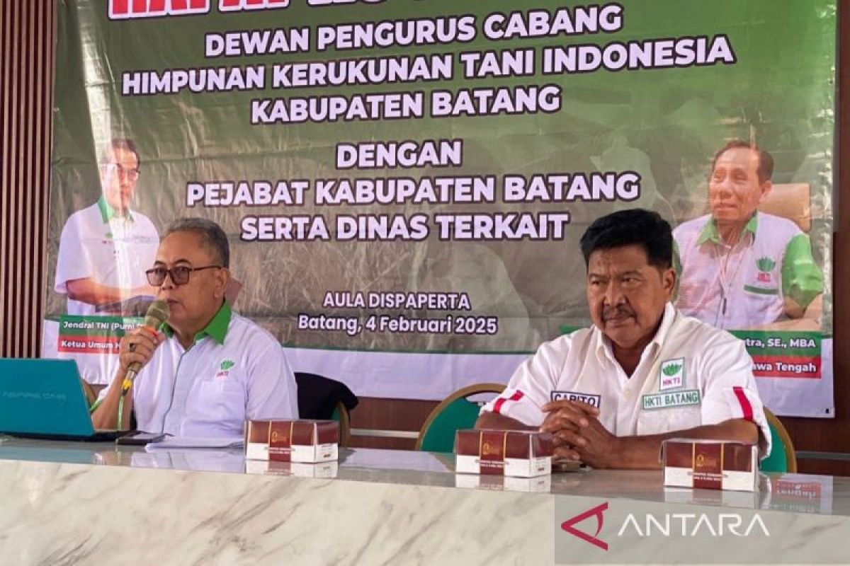 HKTI Batang canangkan program ketahanan pangan