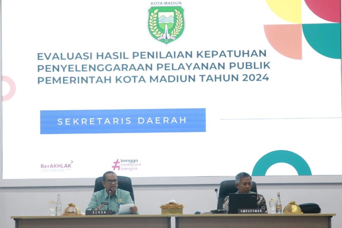 Pemkot Madiun-Ombudsman berkolaborasi evaluasi kepatuhan layanan publik 2024