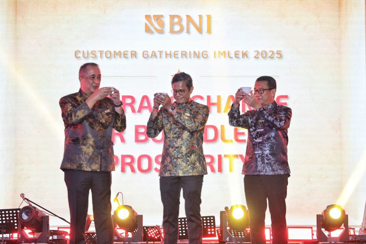 Rayakan Imlek, BNI adakan pertemuan dengan nasabah dan mitra bisnis