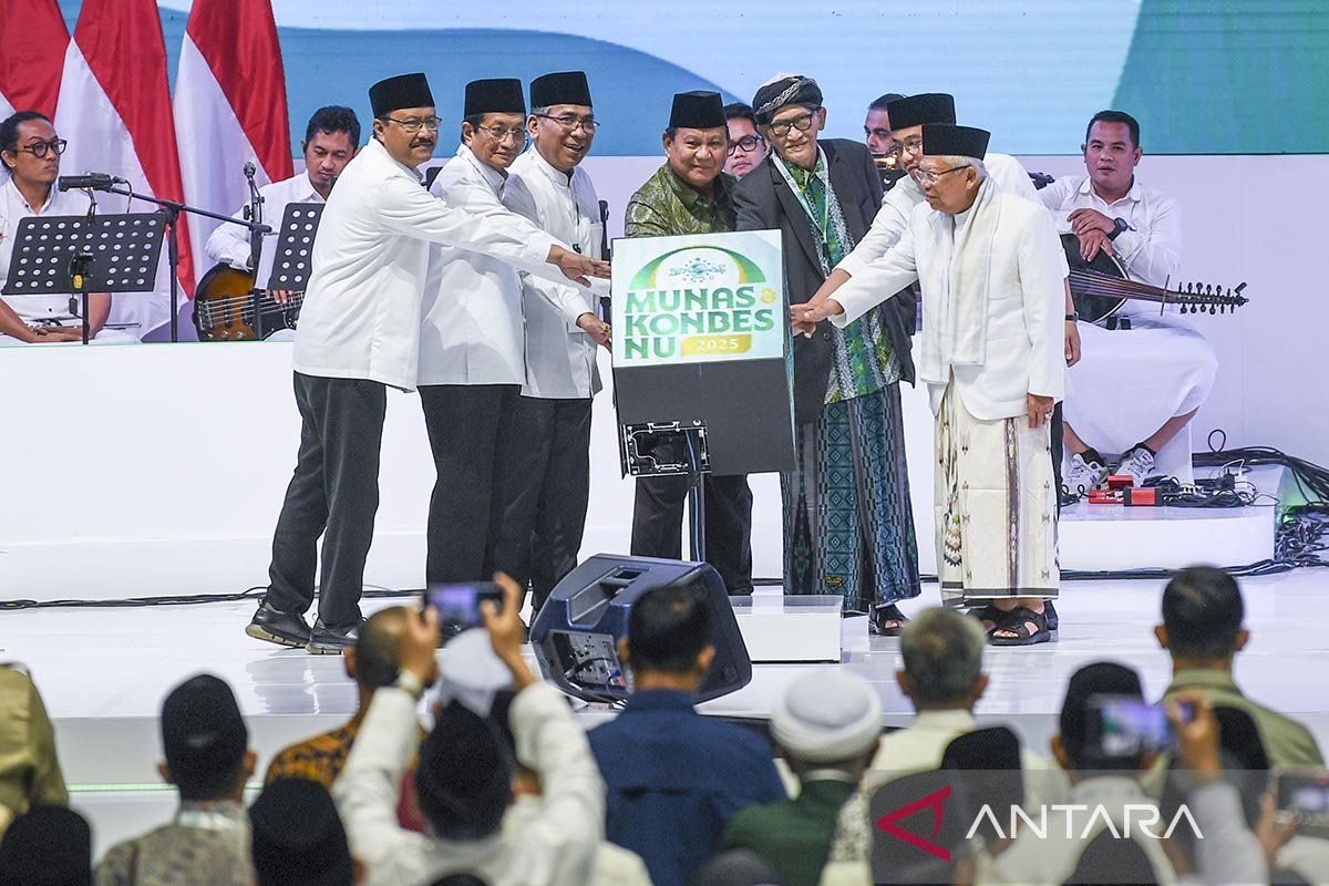 Presiden Prabowo hadiri puncak peringatan hari lahir Nahdlatul Ulama ke-102