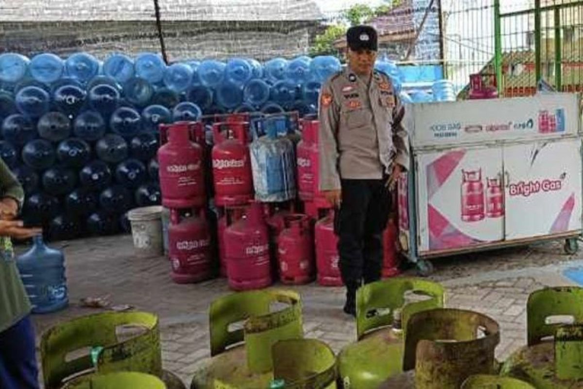 Polres Magetan patroli ketersediaan LPG subsidi di agen dan pangkalan