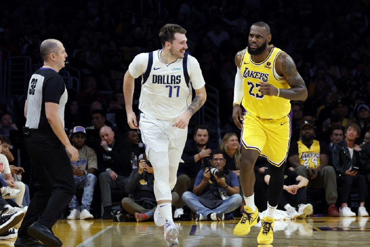 LeBron James berpikir Luka Doncic gantikan Anthony Davis itu hoaks