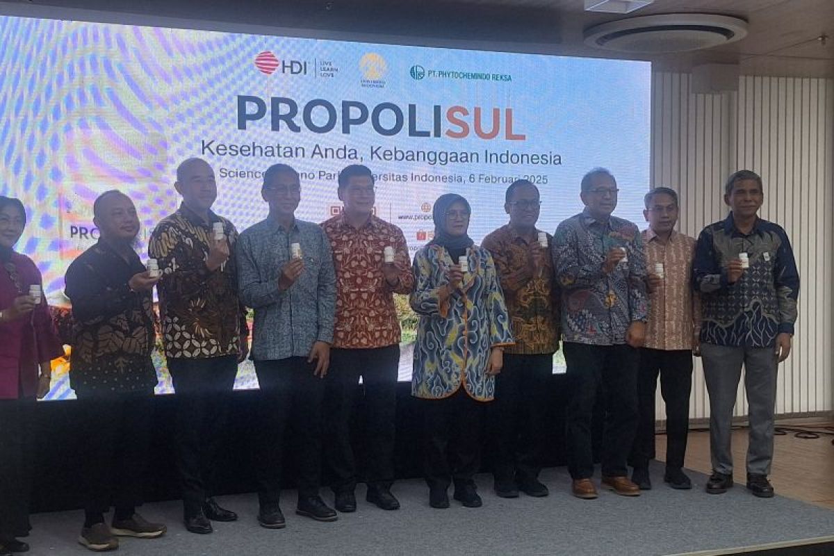 UI catat tonggak baru inovasi kesehatan luncurkan Propolisul