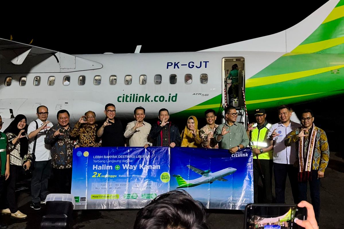 Kemenhub dukung Citilink perkuat konektivitas ke Way Kanan Lampung