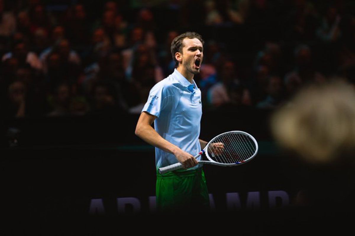 Medvedev dikejutkan petenis kualifikasi di babak kedua Rotterdam Open