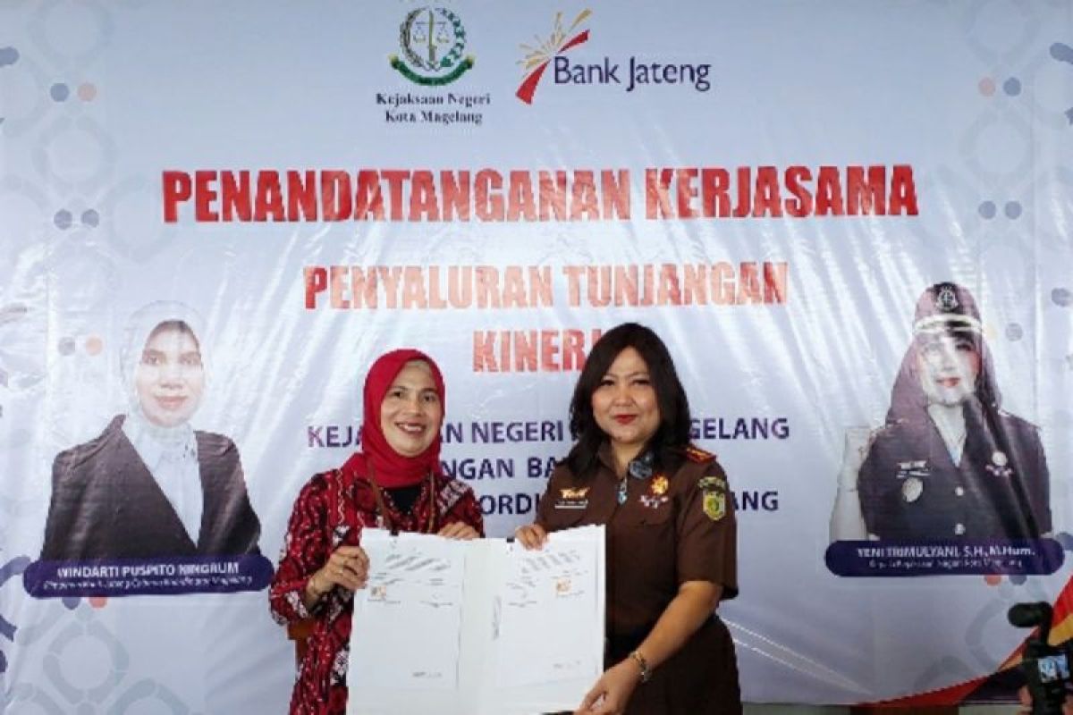 Kejari Kota Magelang salurkan tunjangan kinerja via Bank Jateng