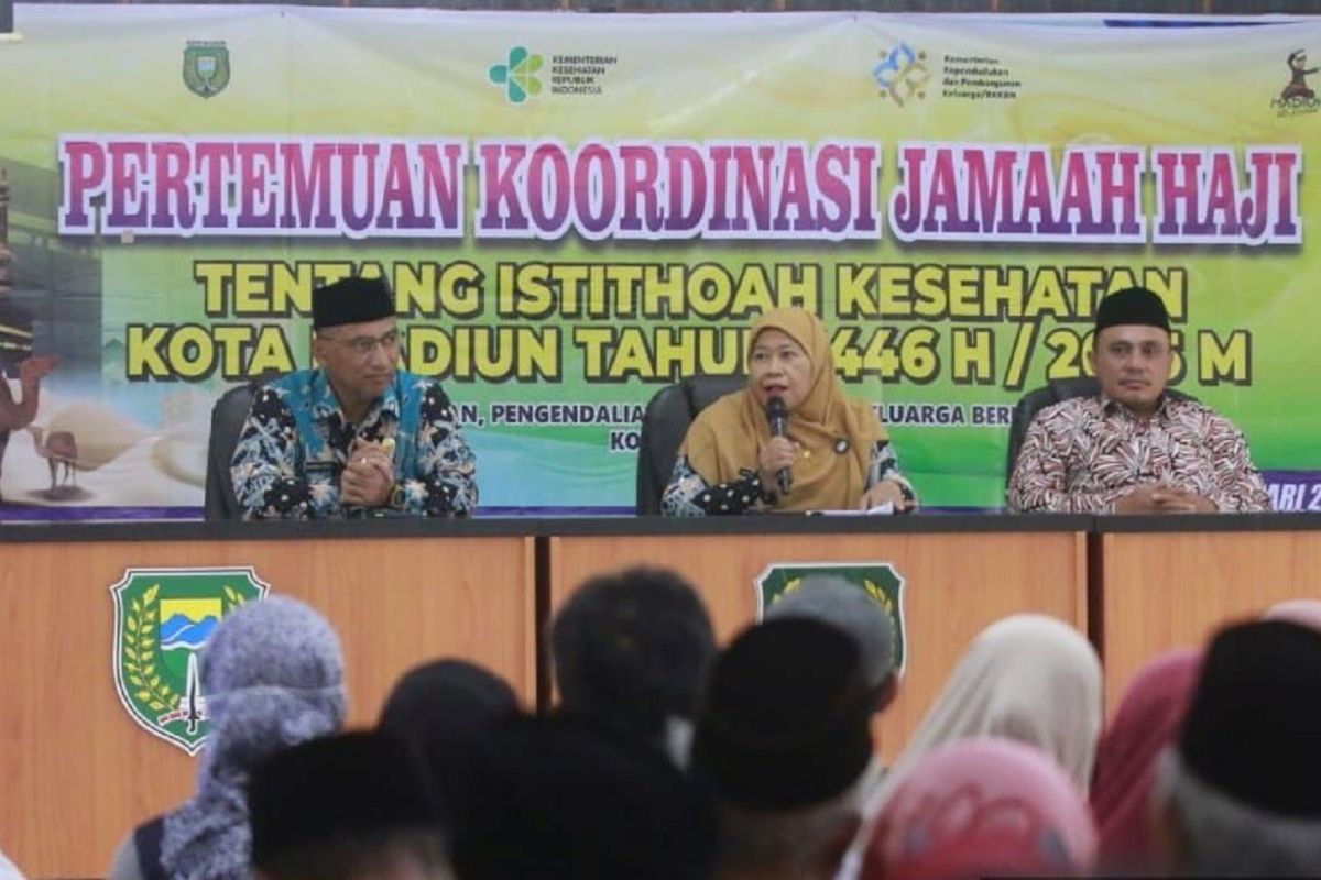 Sebanyak 195 calon jamaah haji Madiun dinyatakan istitoah kesehatan