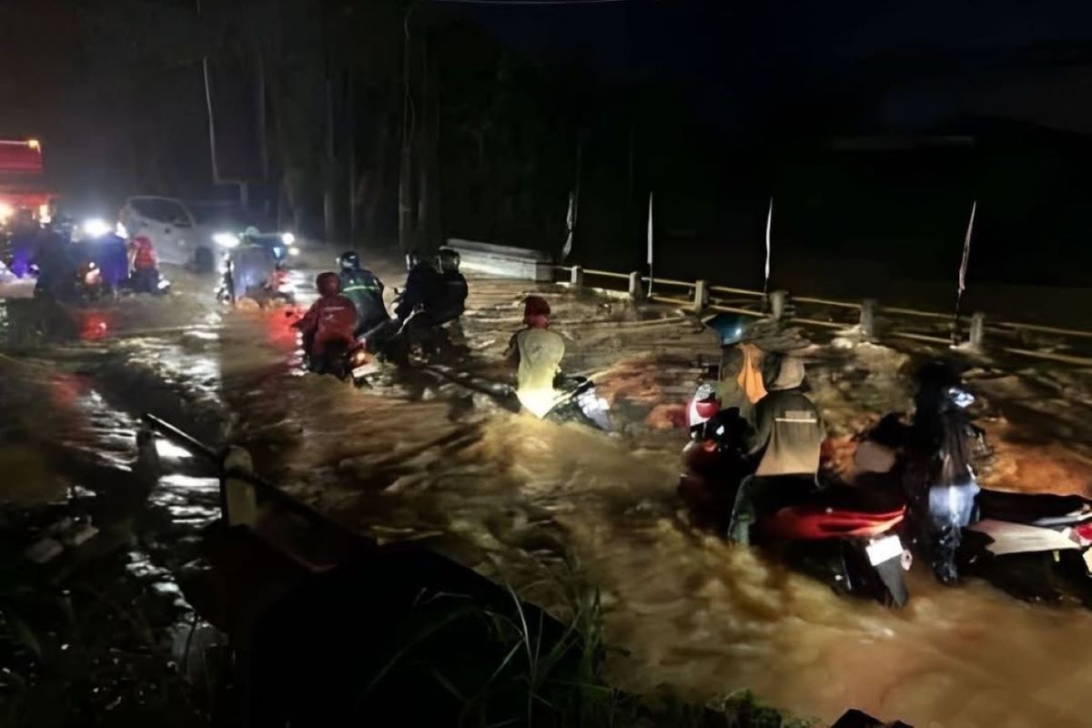 BPBD Kudus mencatat ada 40 desa terdampak banjir akibat cuaca ekstrem