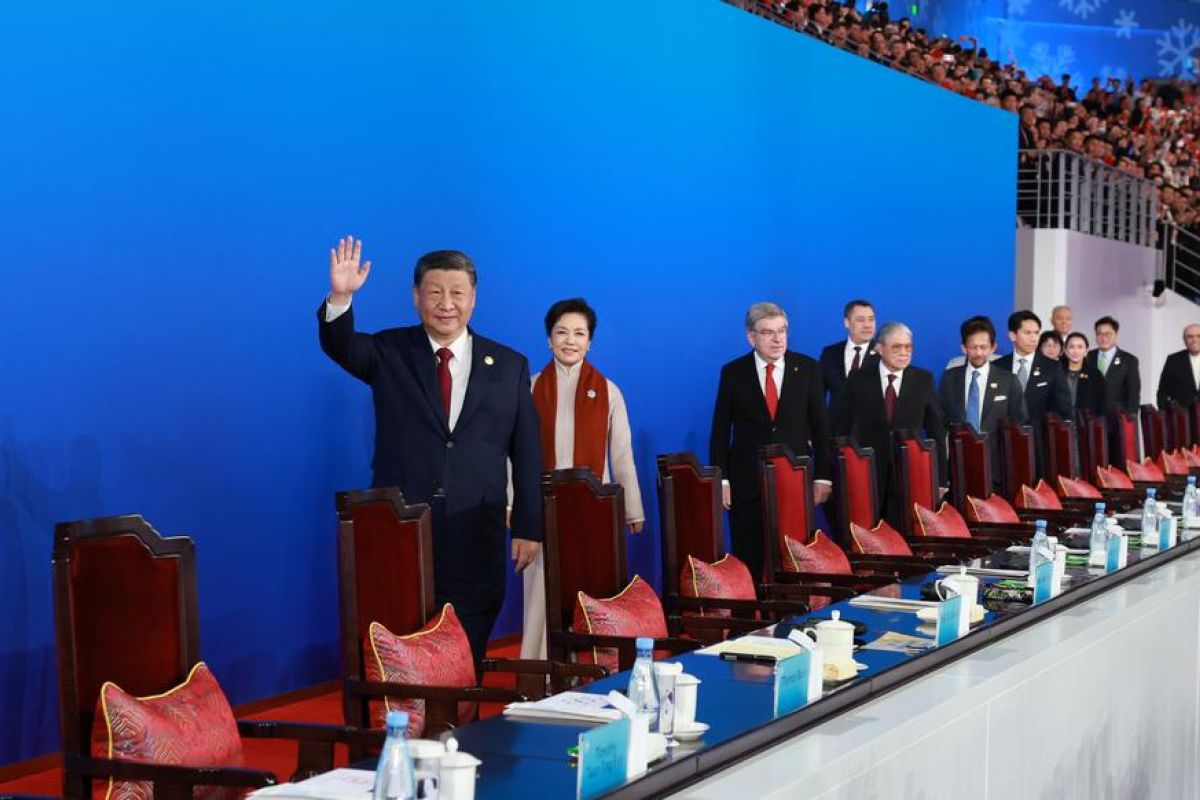 Presiden China hadiri upacara pembukaan Asian Winter Games ke-9