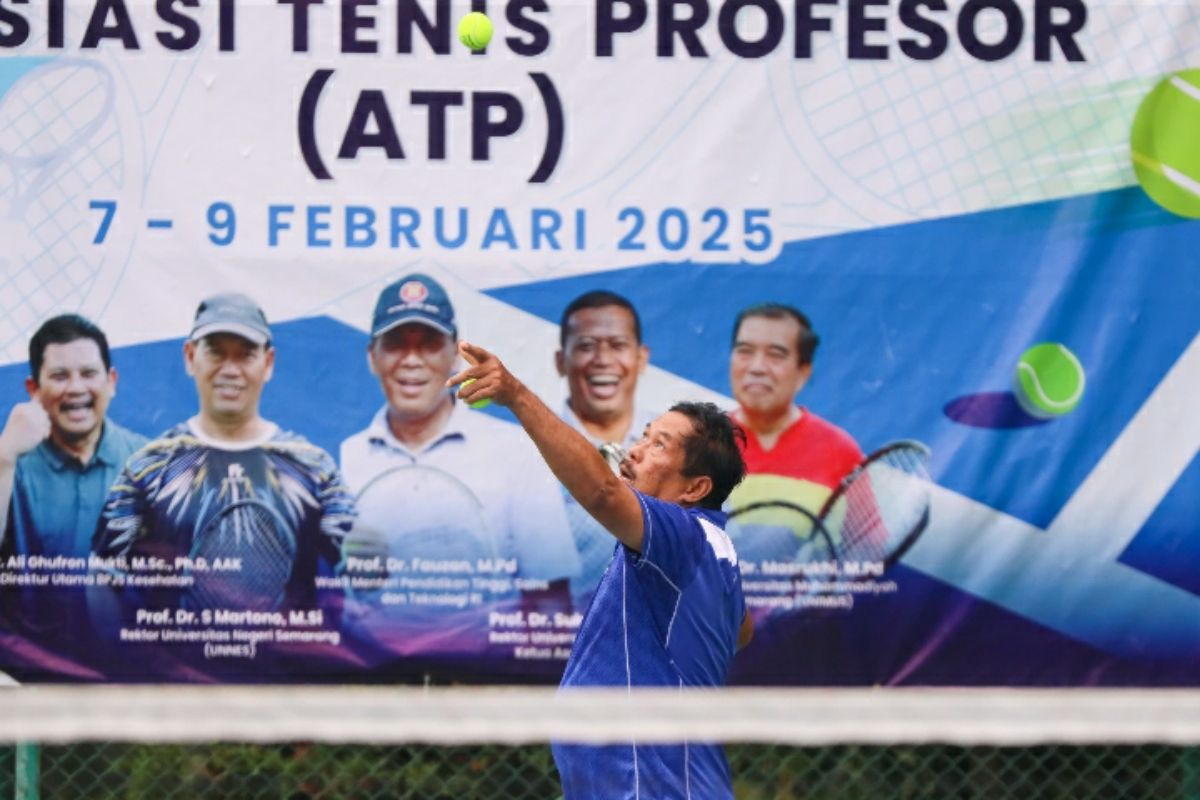 Pj. Gubernur Jateng: Asosiasi Tenis Profesor harus "murup"