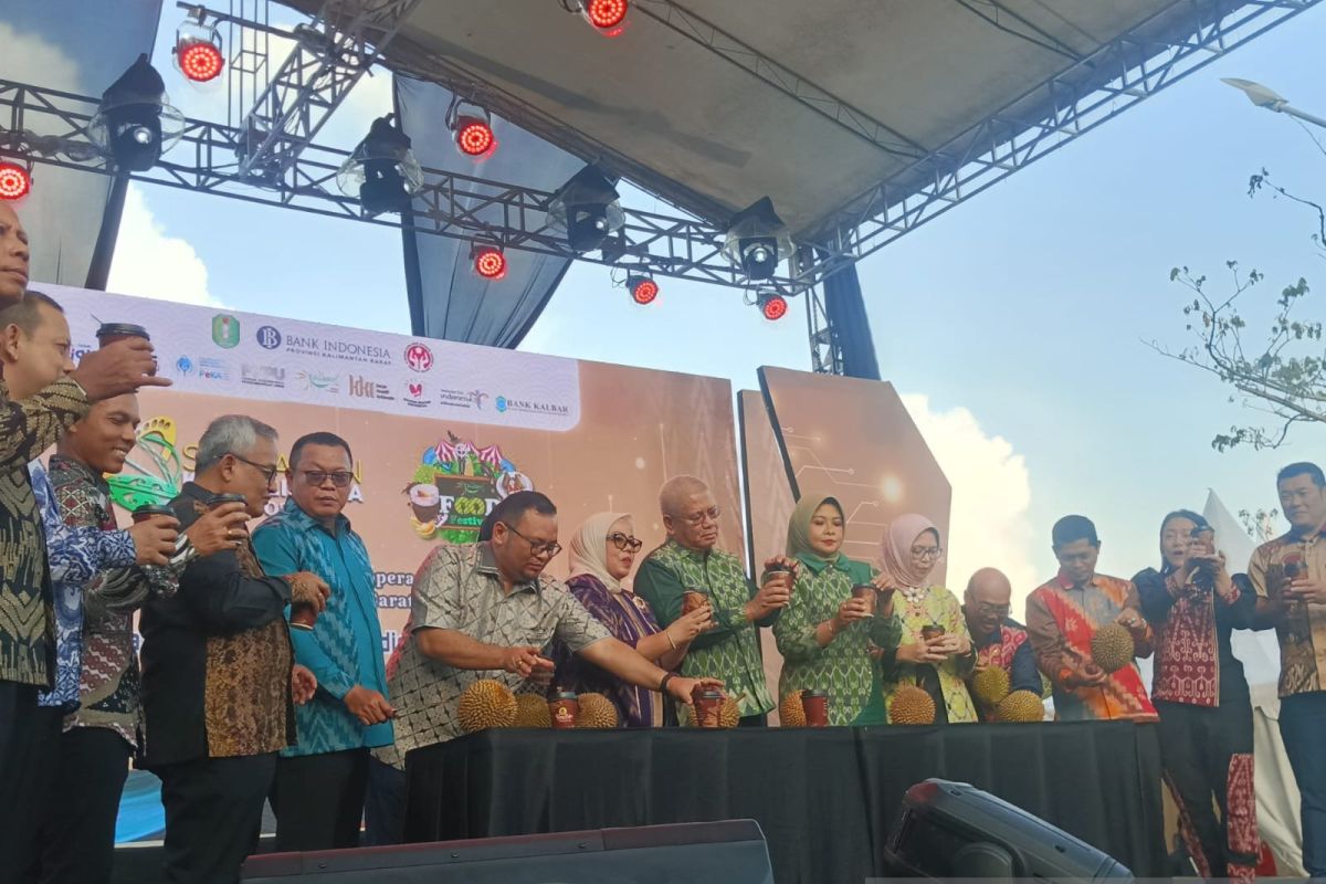 200 UMKM isi stand Kalbar Food Festival 2025