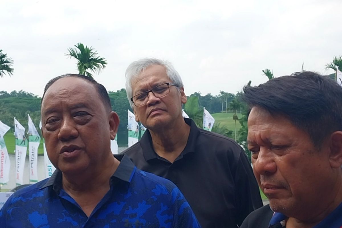 KONI gelar kejuaraan golf KONI Cup perkuat kerja sama dengan mitra