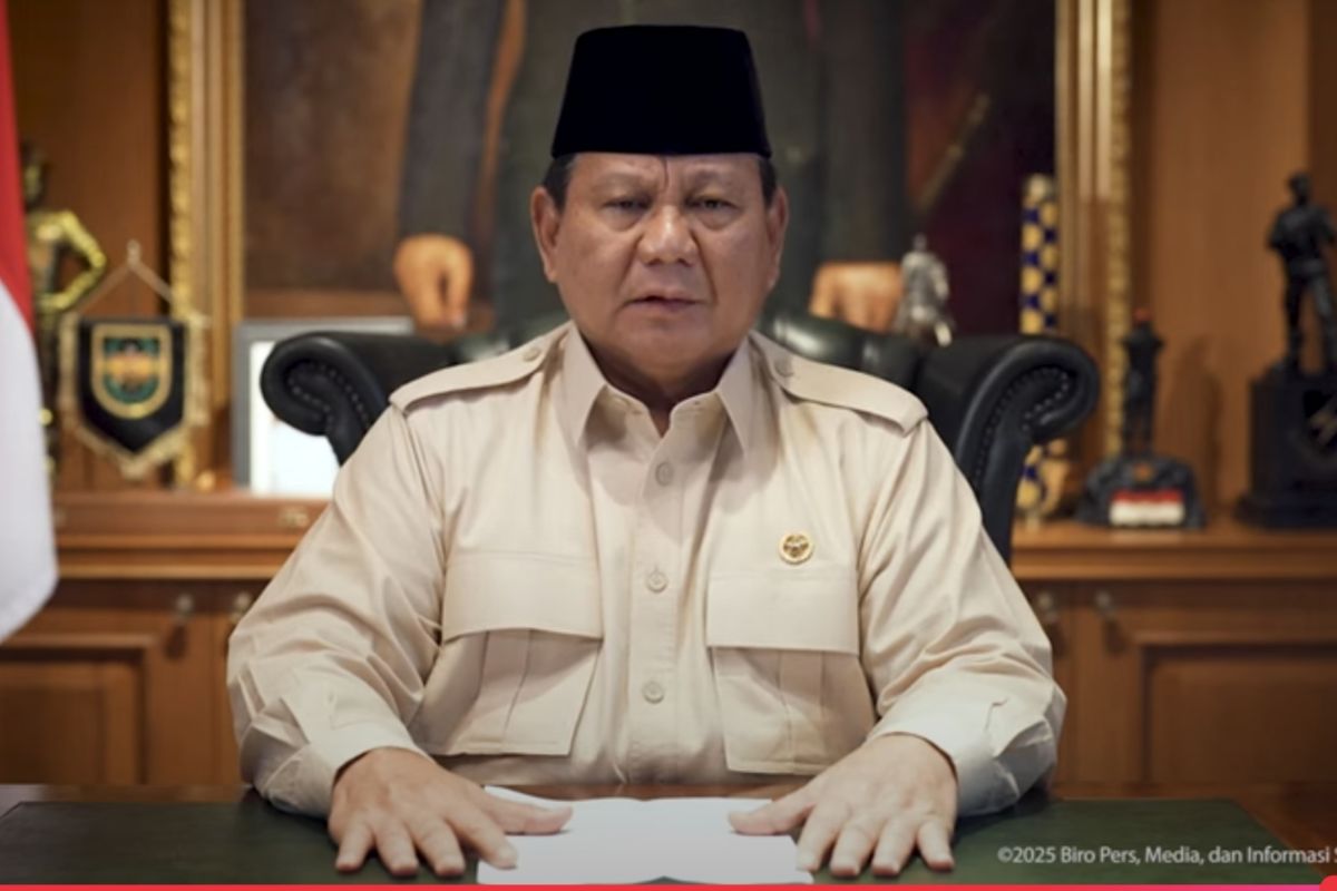 Prabowo minta wartawan waspadai hoaks agar tak ganggu kebebasan pers