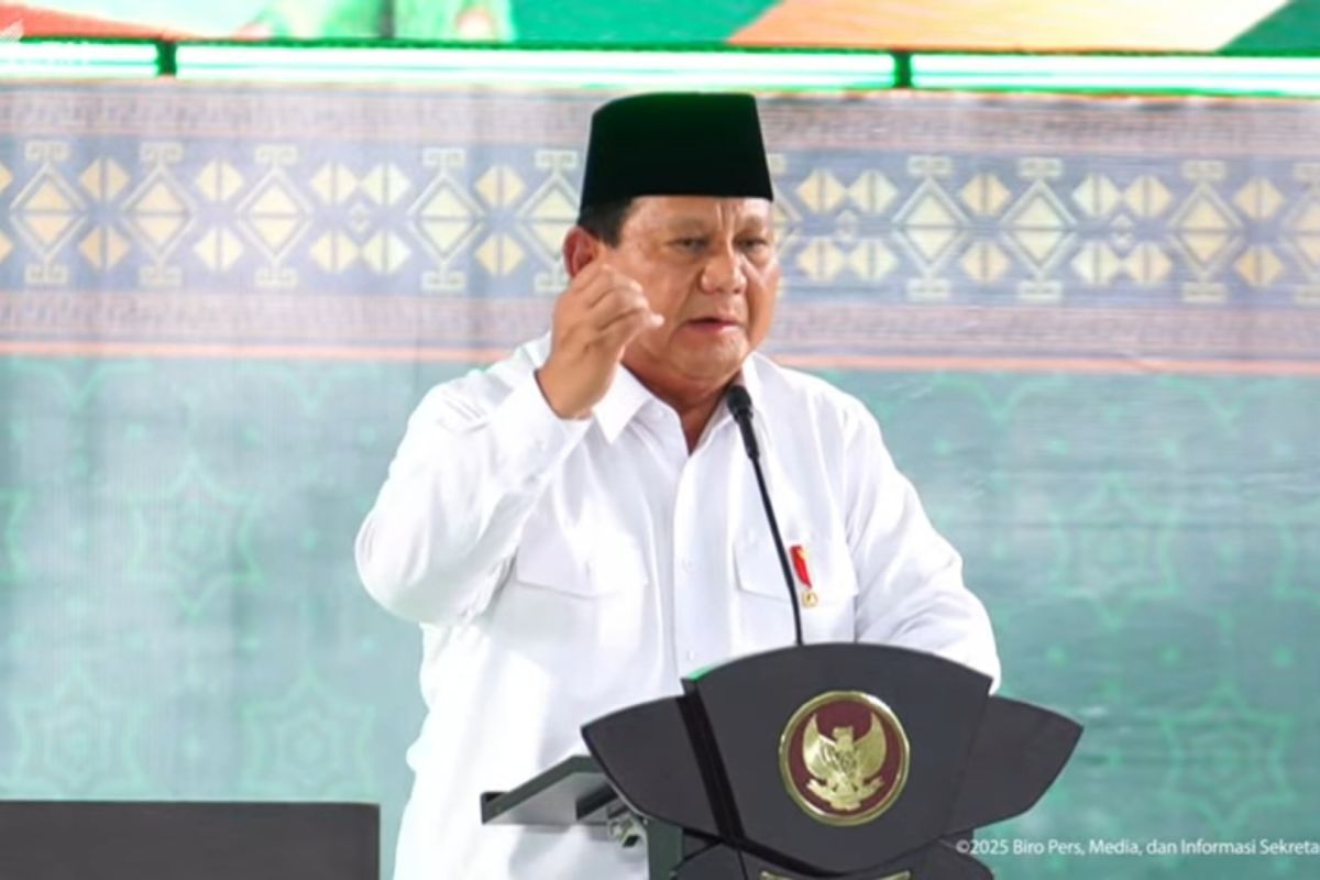 Prabowo perintahkan Kejagung hingga KPK tindak tegas koruptor 