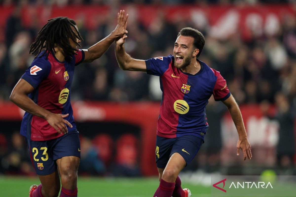 Liga Spanyol: Barcelona kalahkan Sevilla 4-1