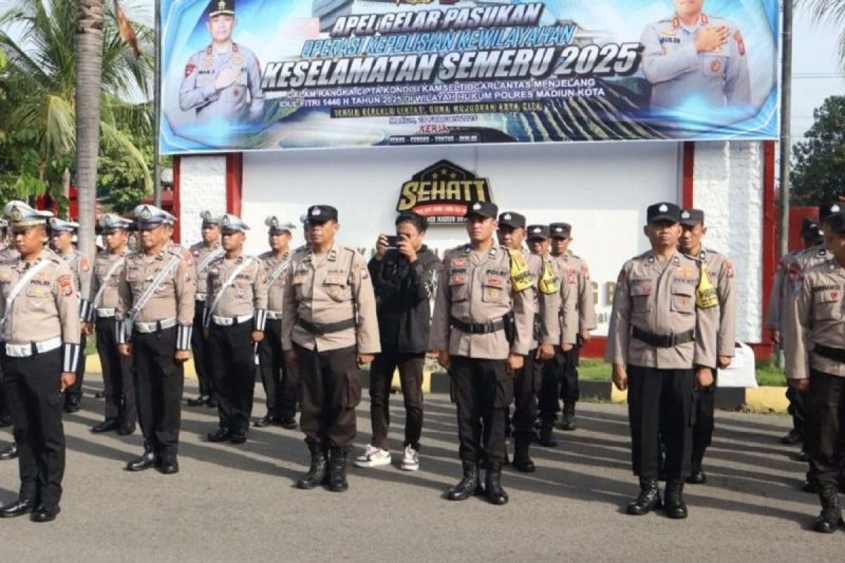 Polres Madiun Kota tingkatkan kesadaran  masyarakat tertib lalu lintas