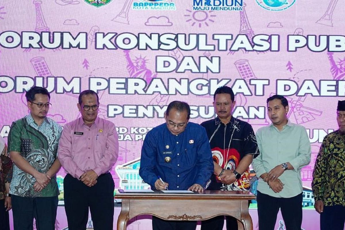 Pemkot Madiun selenggarakan forum konsultasi publik rancangan awal RKPD 2026