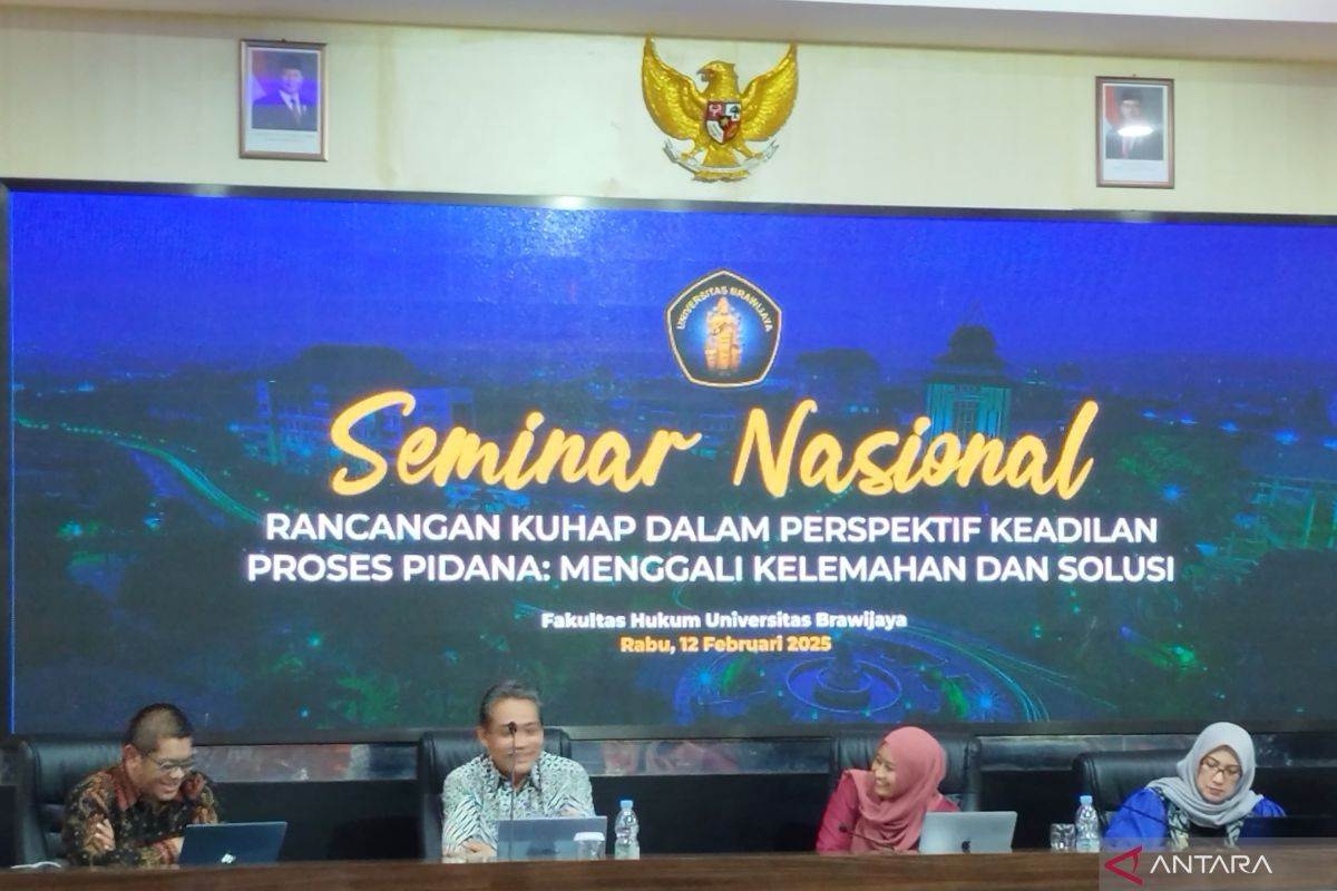 Guru Besar UB sebut pembahasan RUU KUHAP perlu kedepankan harmonisasi