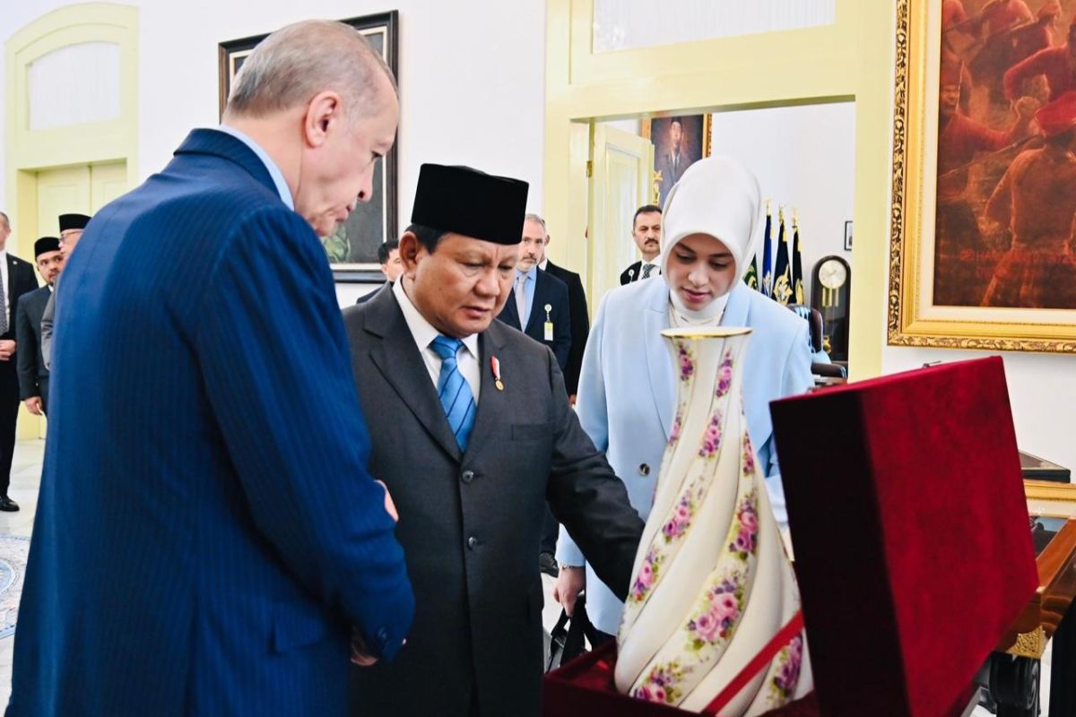 Ketua umum parpol hadiri jamuan bersama Erdogan di Bogor