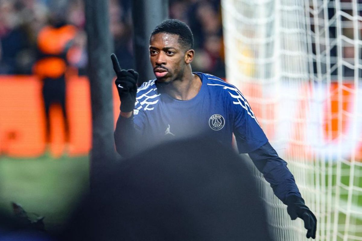 Ousmane Dembele dua gol, PSG menang 3-0 atas Brest