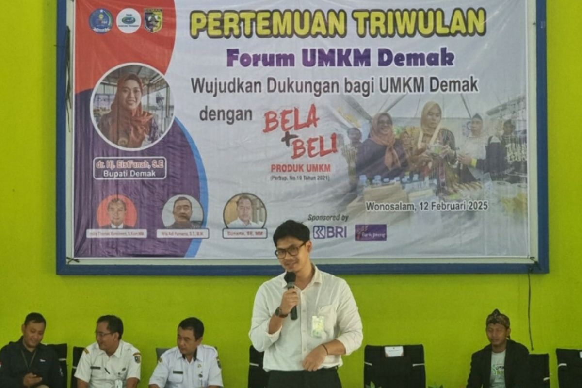 Sosialisasi BPJS Ketenagakerjaan ke UMKM, Bupati Demak: Manfaatnya besar