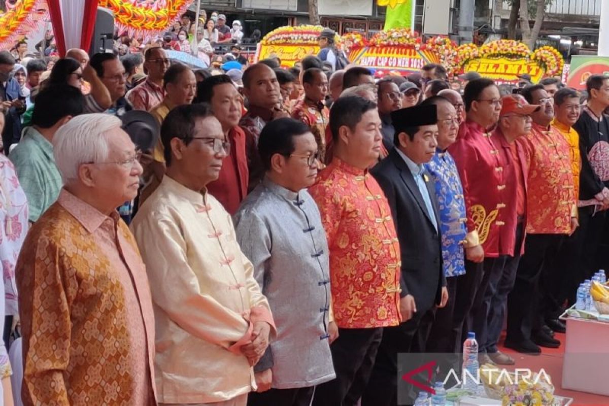 Hadiri Cap Go Meh di Glodok, Mahfud MD kenang sosok Gus Dur