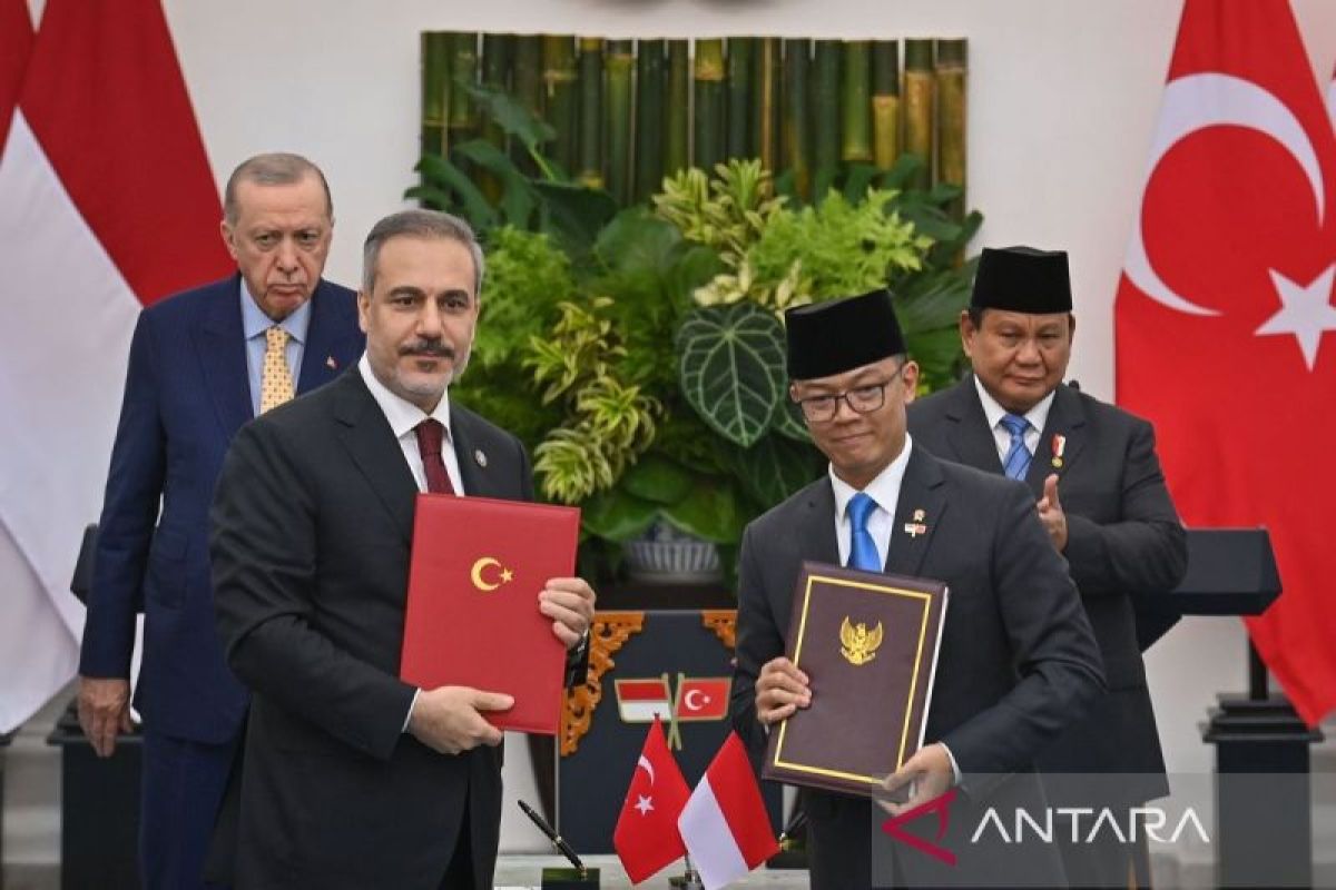 Indonesia-Turki sepakati 13 perjanjian kerja sama