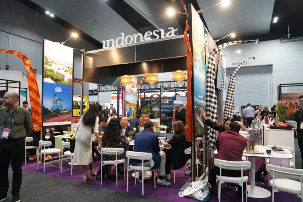 Pelaku pariwisata Indonesia berpartisipasi dalam pameran di Melbourne