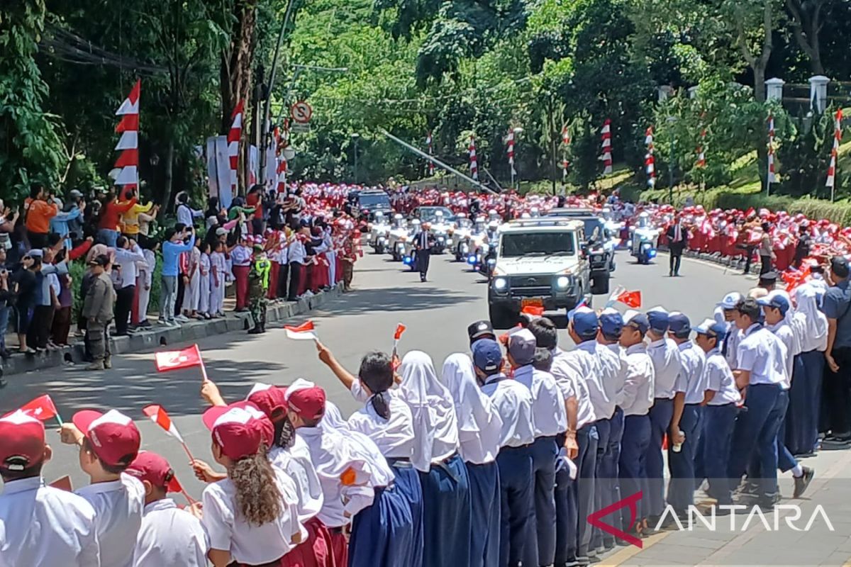 Presiden dan Ibu Negara Turki tiba di Istana Bogor