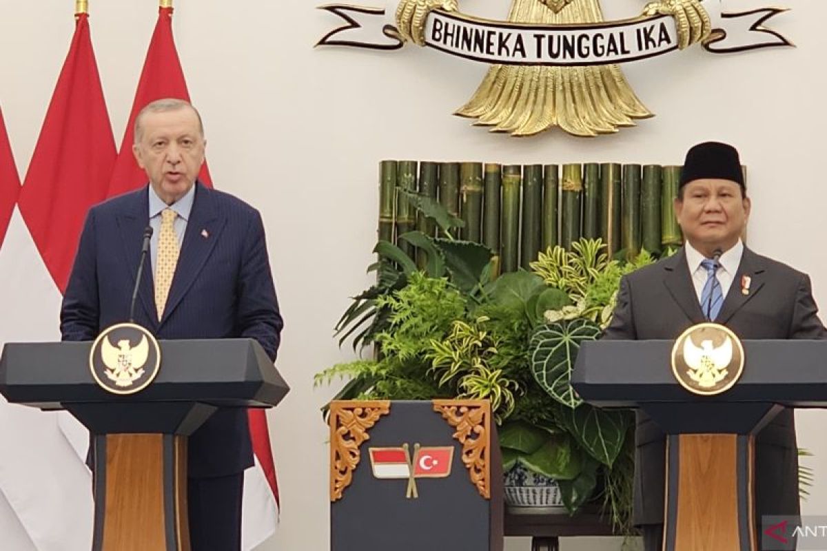 ANTARA - Anadolu Turki perbarui kerja sama disaksikan Prabowo-Erdogan