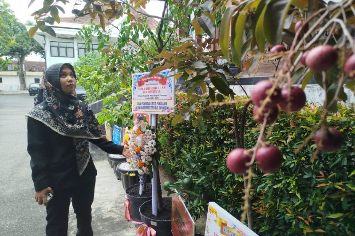 Bupati Ponorogo terpilih: Ucapan selamat gunakan bibit tanaman produktif