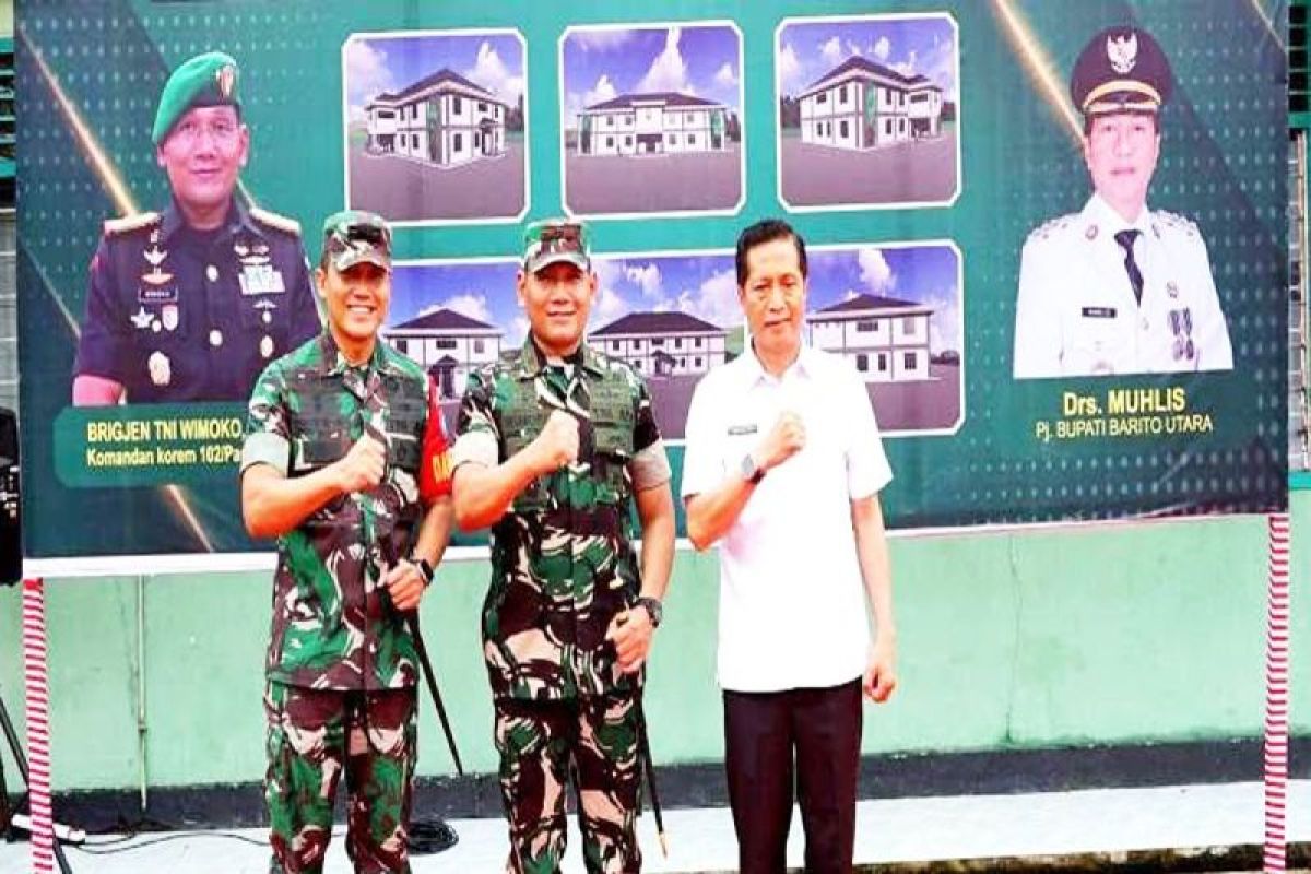 Kunjungi Barut, Danrem Wimoko ajak sukseskan program ketahanan pangan
