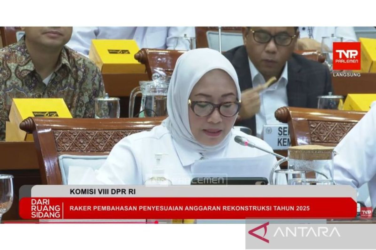 Efisiensi, anggaran KemenPPPA turun 48,86 persen