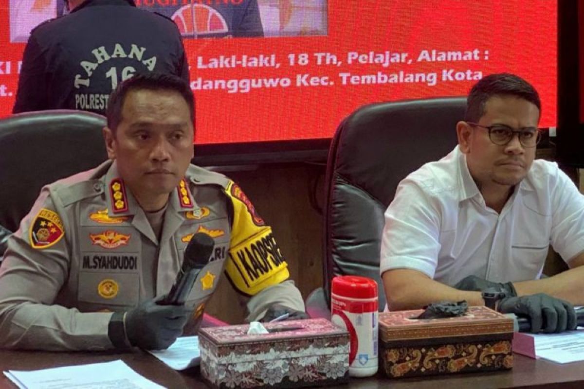 Polisi tangkap  lawan duel tewaskan siswa SMK di Semarang